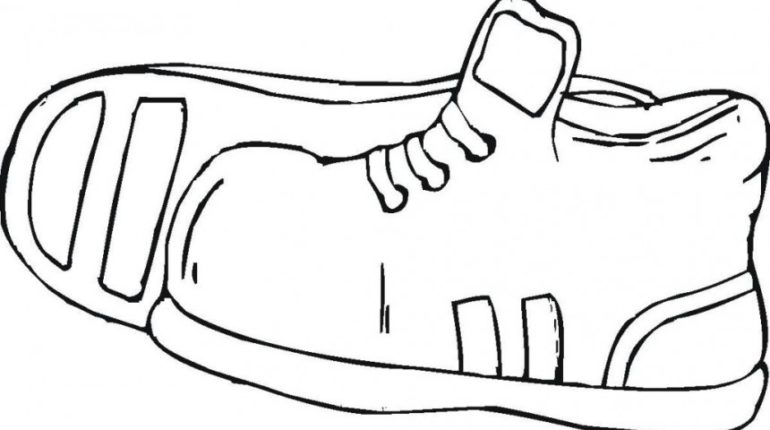 770x430 20 Genius Shoes Coloring Pages