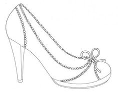 236x185 High Heel Shoes Coloring Pages