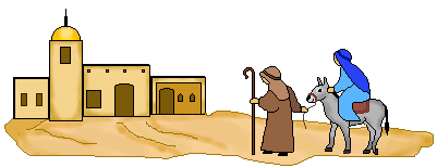 401x155 Mary And Joseph Clipart