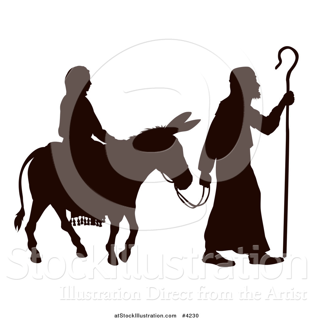 1024x1044 Donkey Clipart Mary Joseph