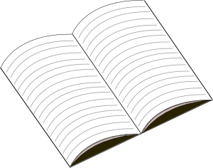 300x236 Open Journal Clip Art