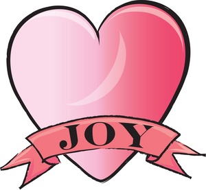 300x277 Joy Heart Clipart Image