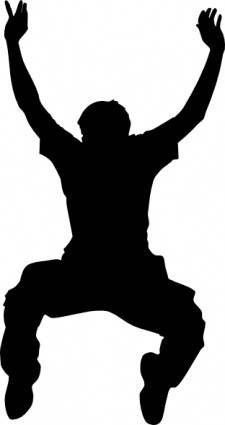 225x425 Jumping Clipart