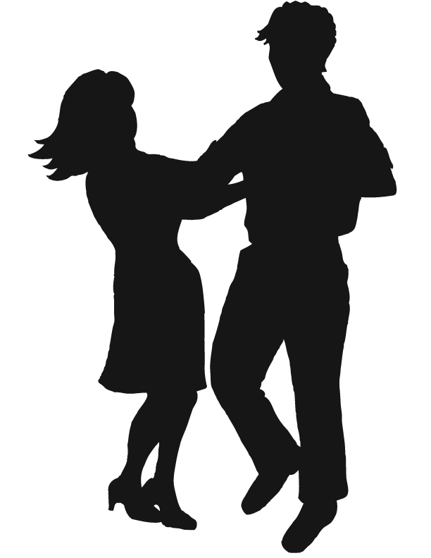 612x792 Clipart Couple Dancing