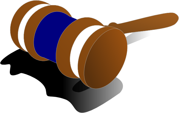 600x381 Justice Gavel Color Blue Clip Art