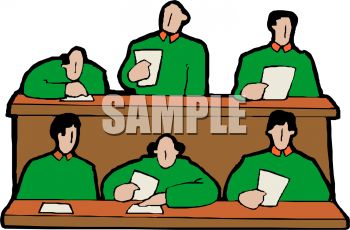 350x230 Royalty Free Clip Art Image Panel Of Judges