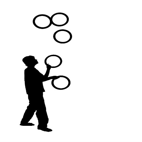 500x500 Juggler Clipart