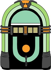 219x300 Jukebox Clipart