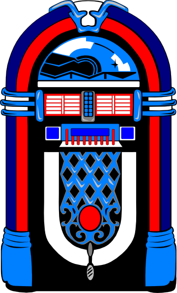 360x595 American Jukebox Clip Art