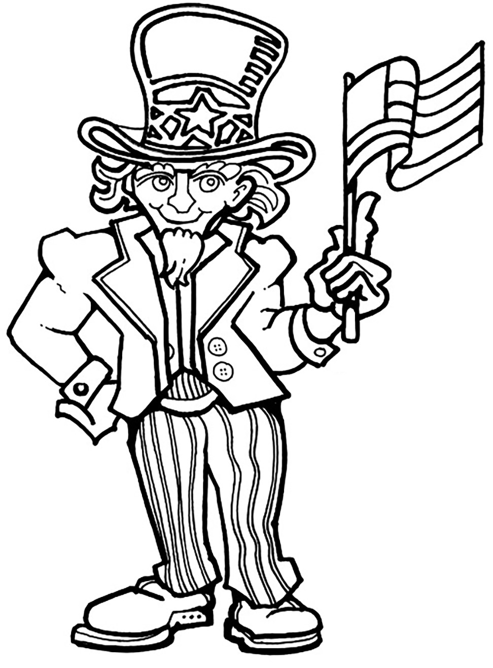 972x1316 Free 4th Of July Coloring Pages