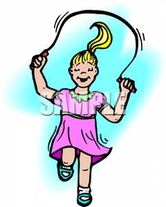 240x300 Girl Playing Jump Rope