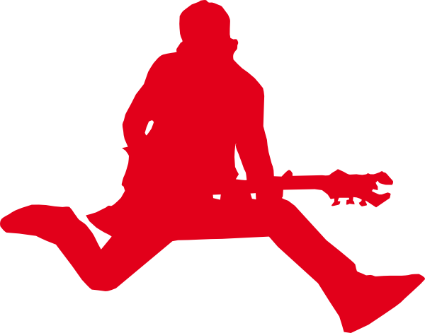 600x471 Red Guitar Jumper Clip Art