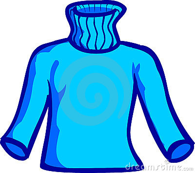 400x355 Wool Sweater Clipart
