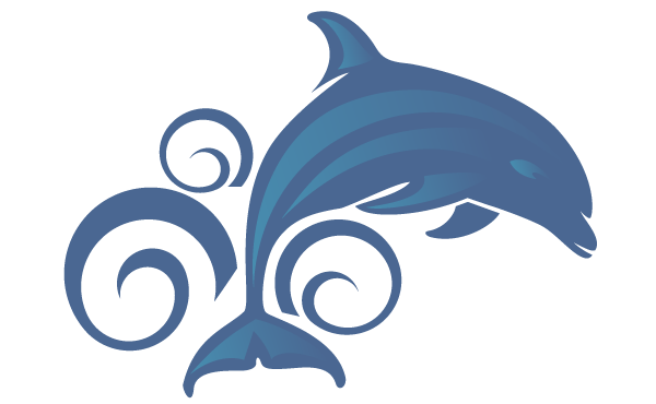 600x370 Dolphin Clipart Logo