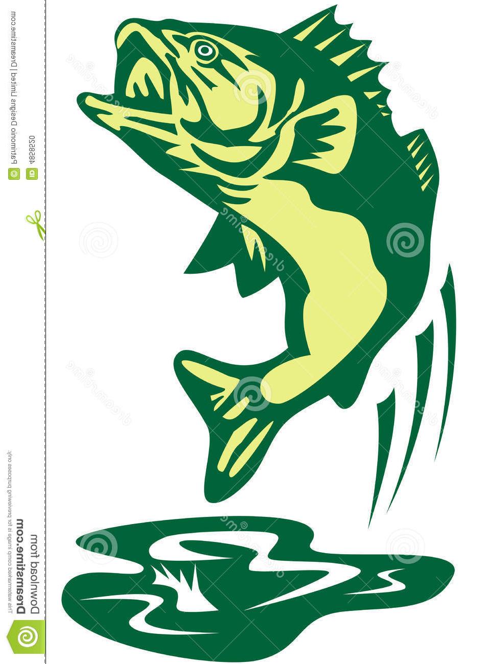 943x1300 Top 10 Bass Fish Clip Art Jumping File Free