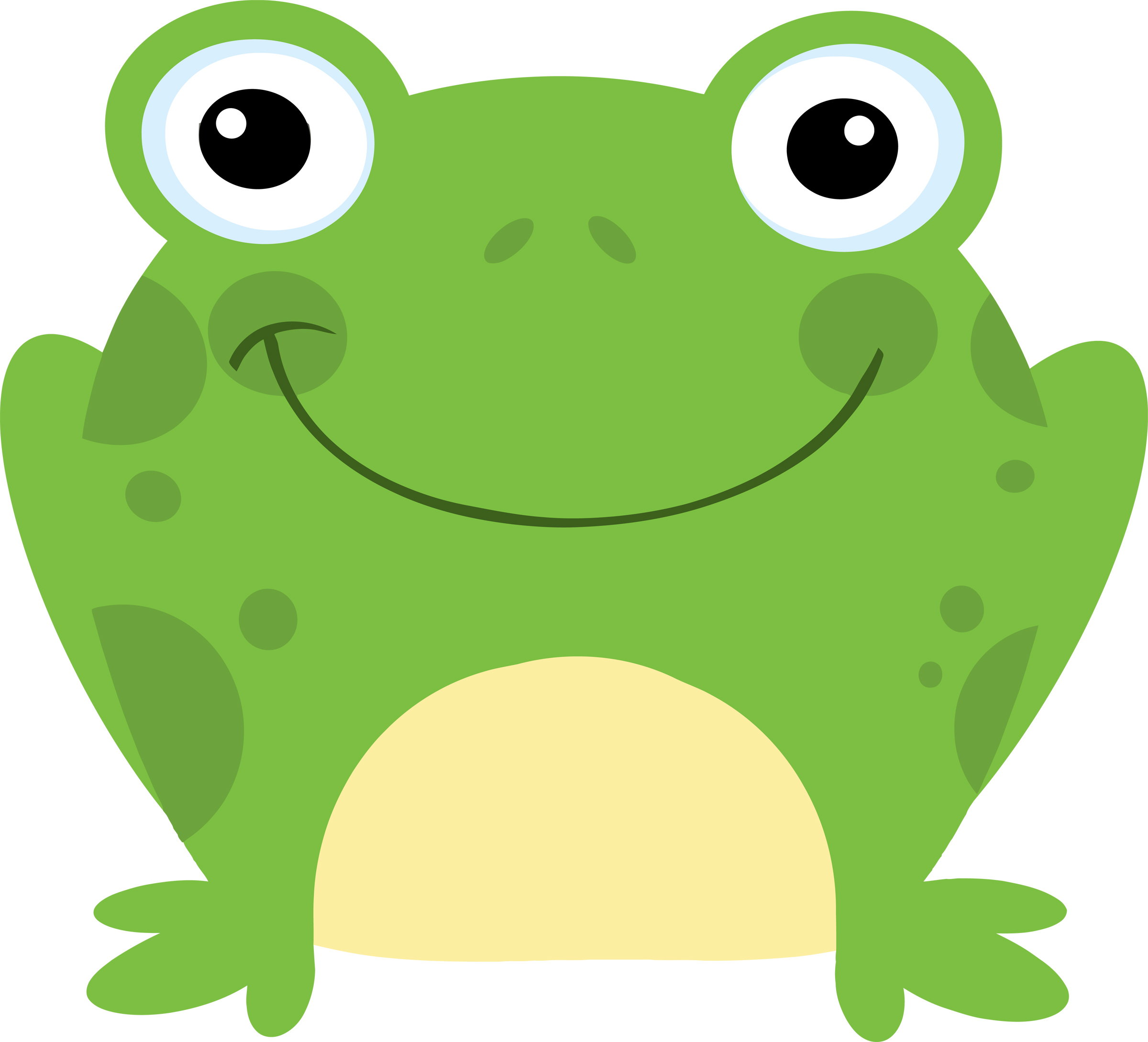 2400x2179 Frog Clip Art Vector Clipart Cliparts For You 2