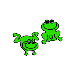 300x300 Free Clipart Frog