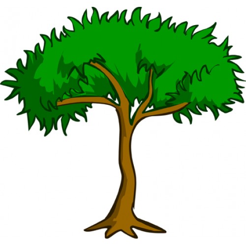 500x500 Tropical Clipart Jungle Tree