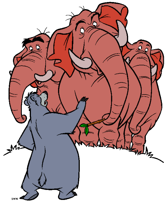 567x686 Jungle Book Group Clipart Clipart Panda