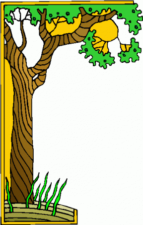 288x452 Nature Border Design Clipart