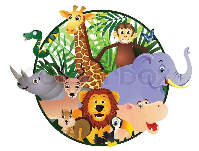 800x607 Jungle Clipart Safari Park