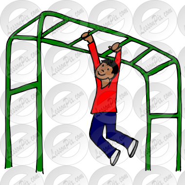 380x380 Monkey Bars Clipart