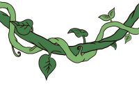 200x135 Unique Tree Vines Clip Art Vector Cdr