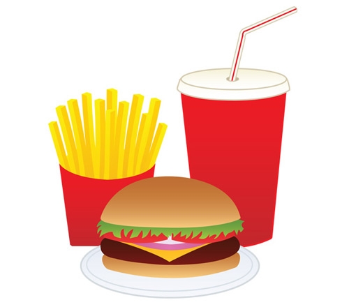 500x440 Free Junk Food Clipart