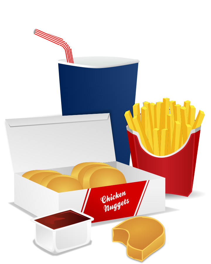 720x900 Fast Food Clipart
