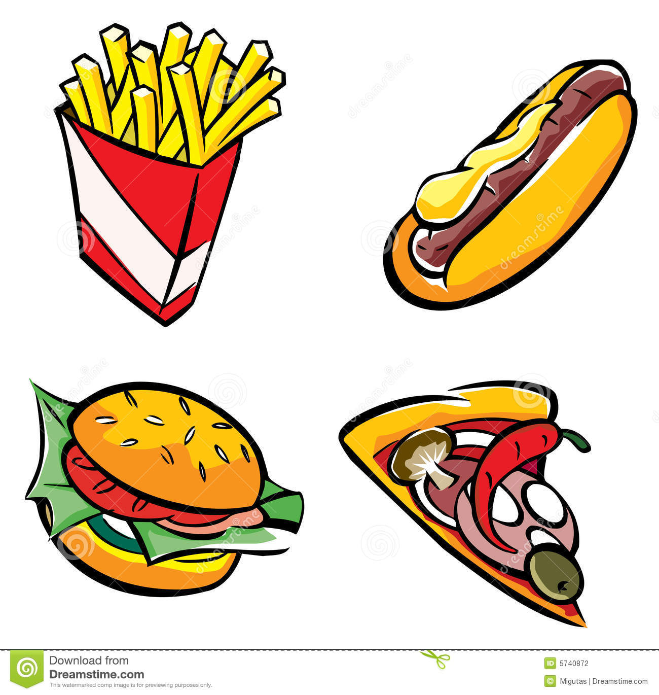 1300x1370 Breakfast Clipart Fast Food