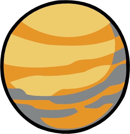438x450 Planets Clipart Venus