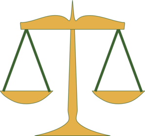 298x279 Scales Of Justice Clip Art