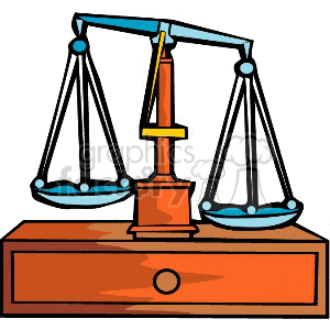 300x300 Royalty Free Justice Scale 153530 Clip Art Images, Illustrations