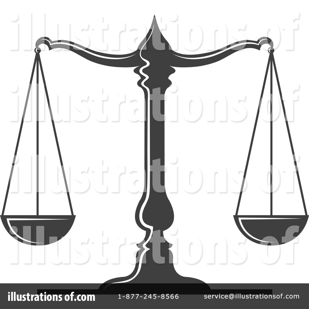 1024x1024 Scales Of Justice Clipart