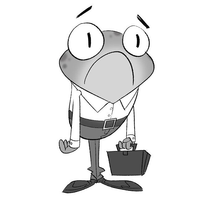 640x640 Frog Black And White Cliparts