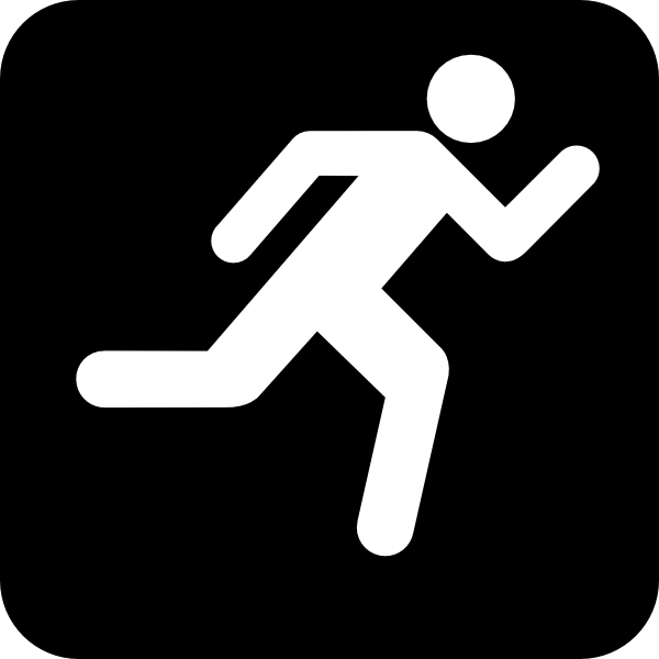 600x600 Runner Clip Art