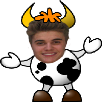 200x200 Clipart Of Justin Bieber