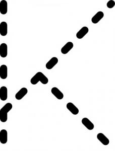 228x300 Letter K Clip Art Download