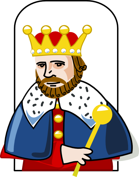 468x596 King Clip Art