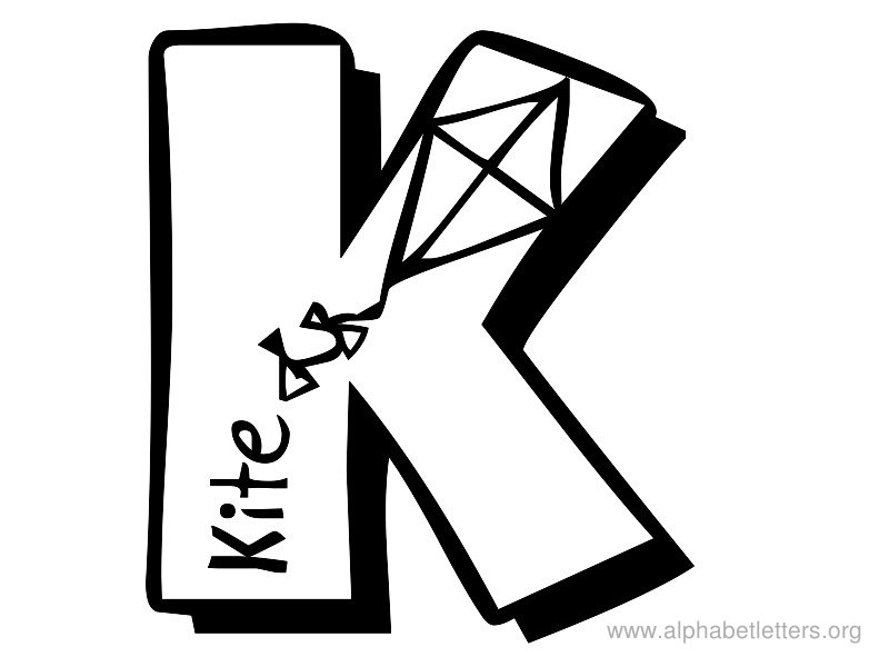 800x600 Letter K Clipart
