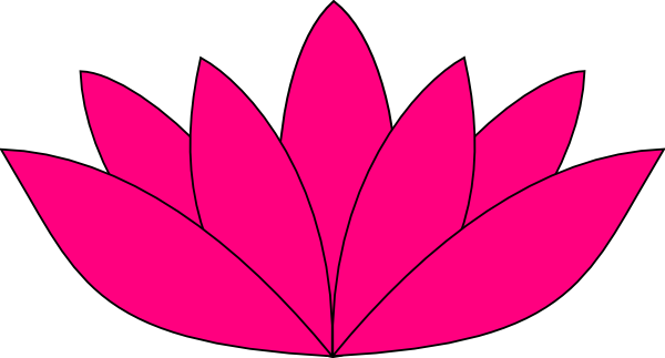 600x323 Cartoon Lotus Flower