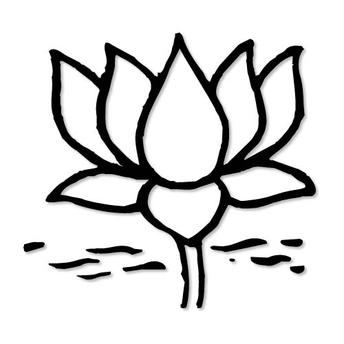500x500 Clipart Lotus