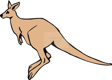 382x274 Kangaroo Clip Art Free Clipart Images 3