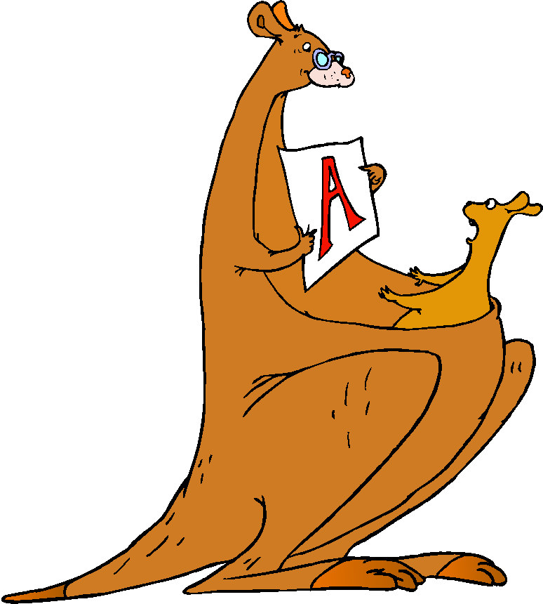 774x860 Kangaroo Clipart Animated