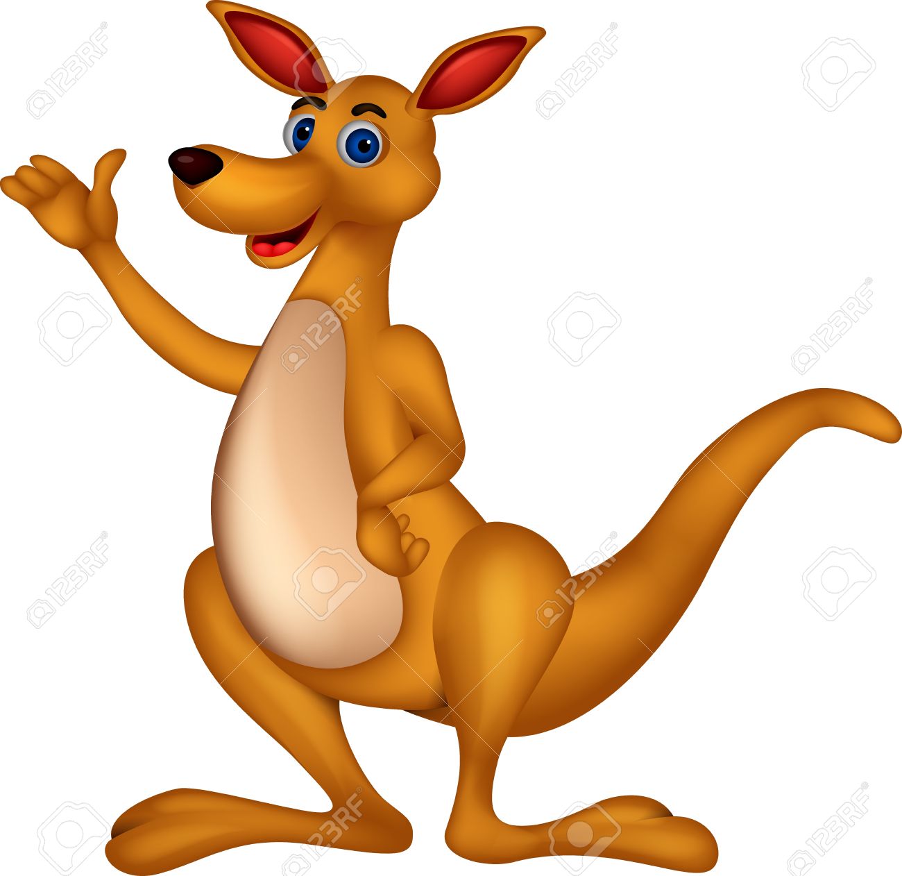 1300x1262 Kangaroo Clipart Funny