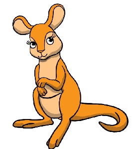 265x298 Free Kangaroo Clipart