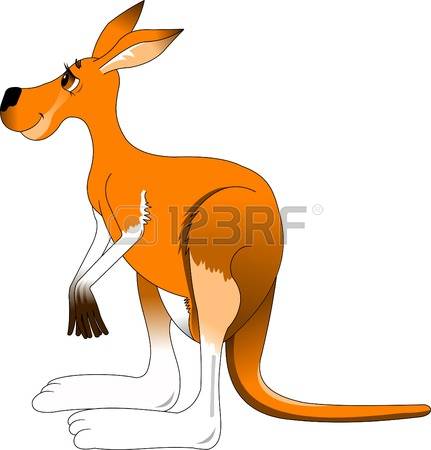 431x450 Kangaroo Clipart School