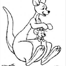 268x268 Kangaroos Coloring Page Kids Drawing And Coloring Pages