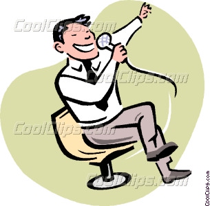 305x300 Karaoke Singer Vector Clip Art