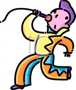 255x300 Boy Clip Art Of Singing Karaoke Cliparts